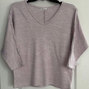 NWT | 89th Madison |Women’s Lavender 3/4 Sleeve Blouse | Size Medium